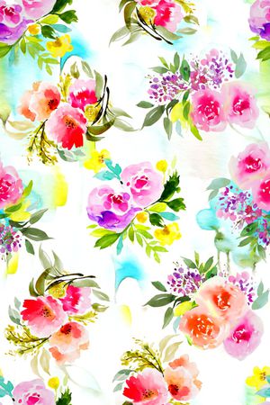 手绘印花华亿平台图片