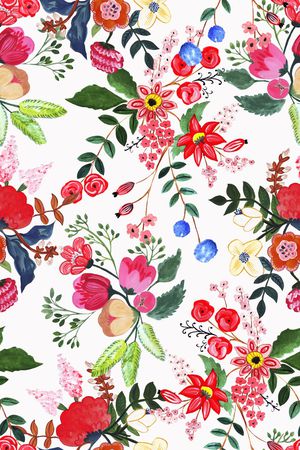 淡雅印花华亿平台图片