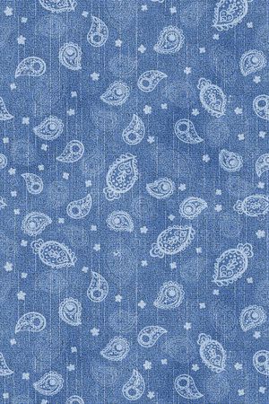 佩斯利印花华亿平台图片