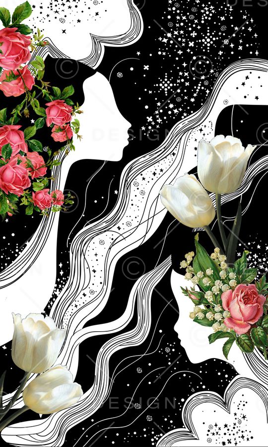 人物印花华亿平台图片