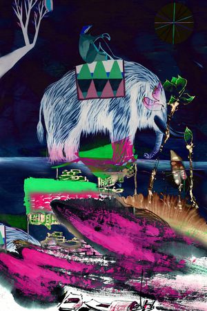 油画印花华亿平台图片