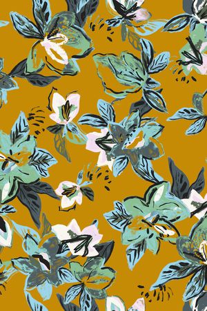 乱花印花华亿平台图片