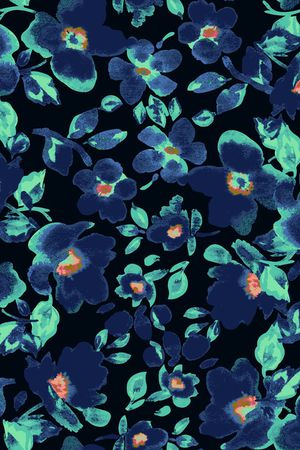 小碎花印花华亿平台图片