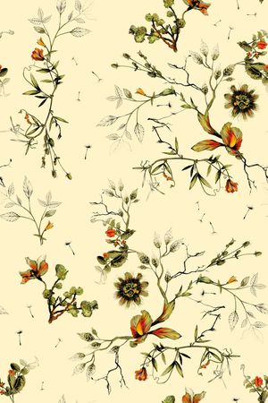 乱花印花华亿平台图片