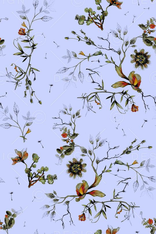 乱花印花华亿平台图片