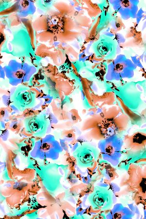 小碎花印花华亿平台图片