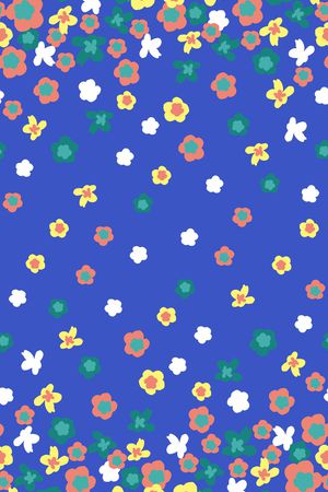 小碎花印花华亿平台图片