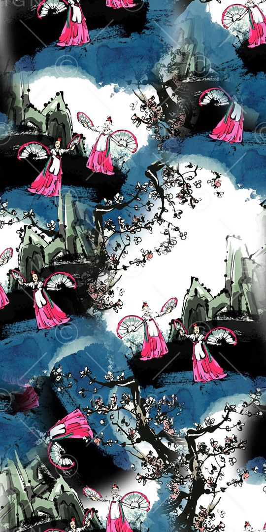 花朵印花华亿平台图片