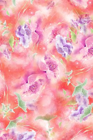 花朵印花华亿平台图片