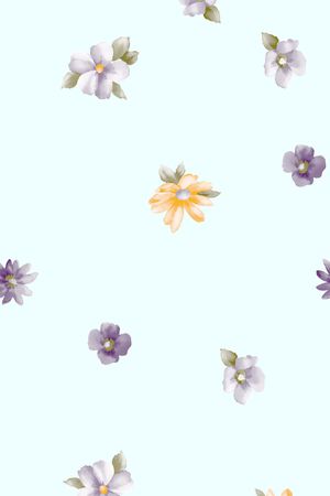 花朵印花华亿平台图片