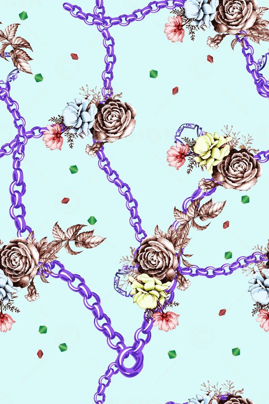 小碎花印花华亿平台图片