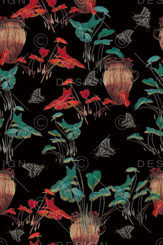 古壶印花华亿平台图片