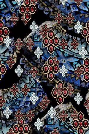 欧式印花华亿平台图片