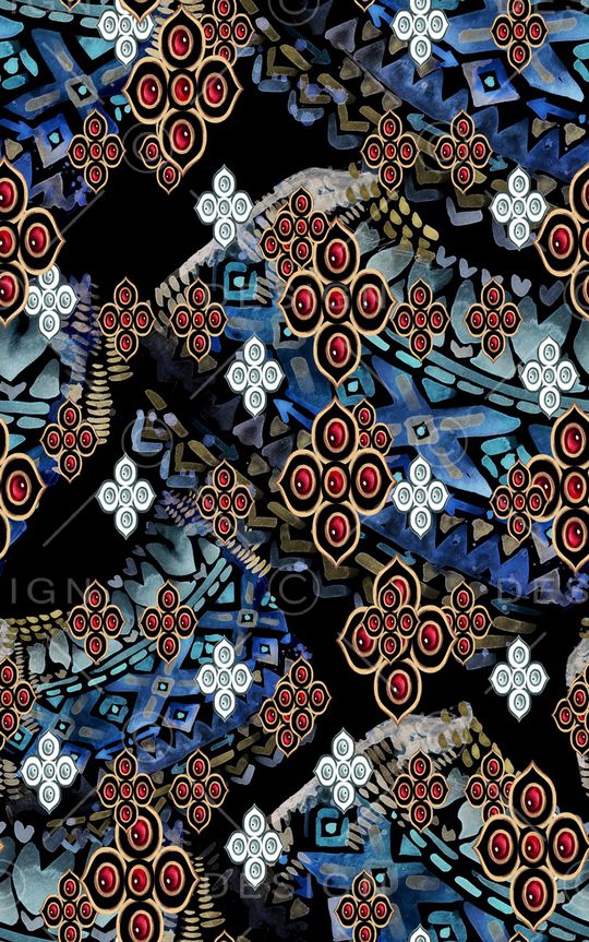 欧式印花华亿平台图片