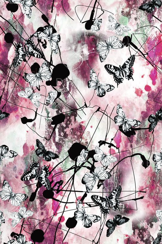 复古印花华亿平台图片