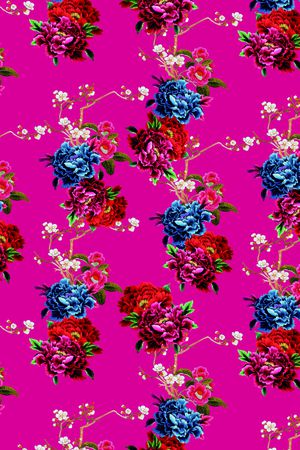 花朵印花华亿平台图片