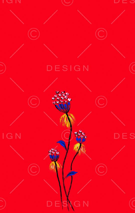 花朵印花华亿平台图片