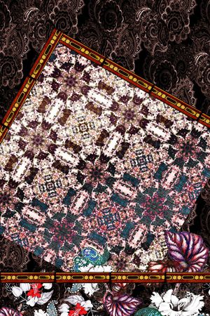 波西米亚印花华亿平台图片