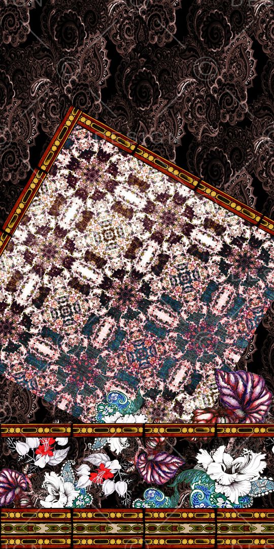 波西米亚印花华亿平台图片