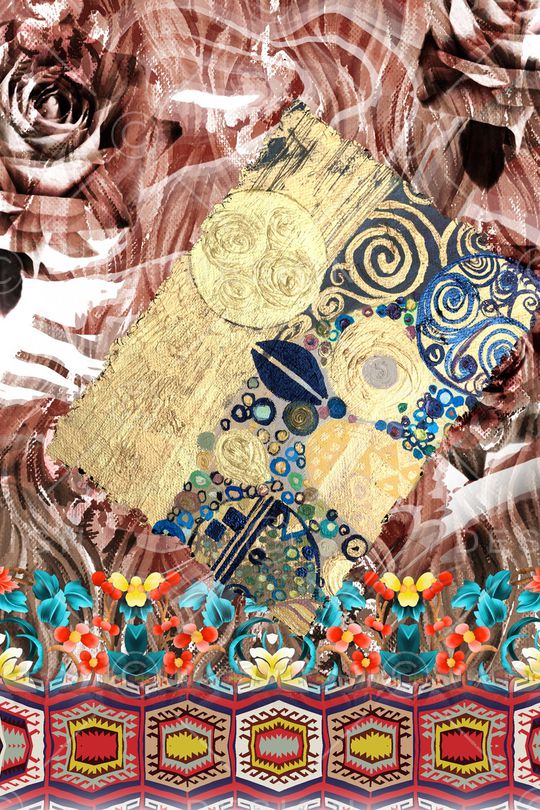 波西米亚印花华亿平台图片