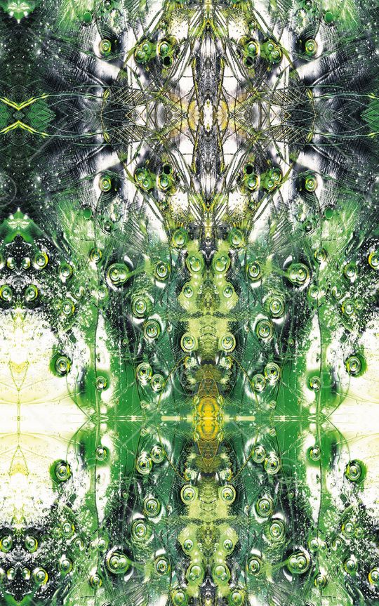 水墨印花华亿平台图片