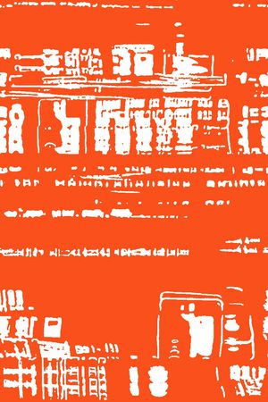 不规则几何印花华亿平台图片