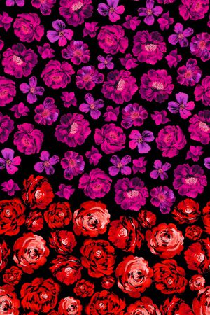 小碎花印花华亿平台图片