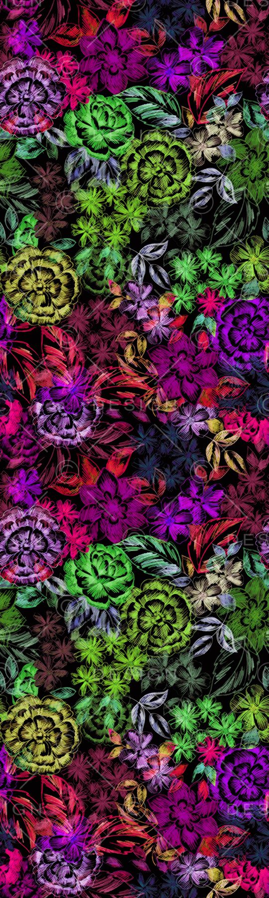 小碎花印花华亿平台图片