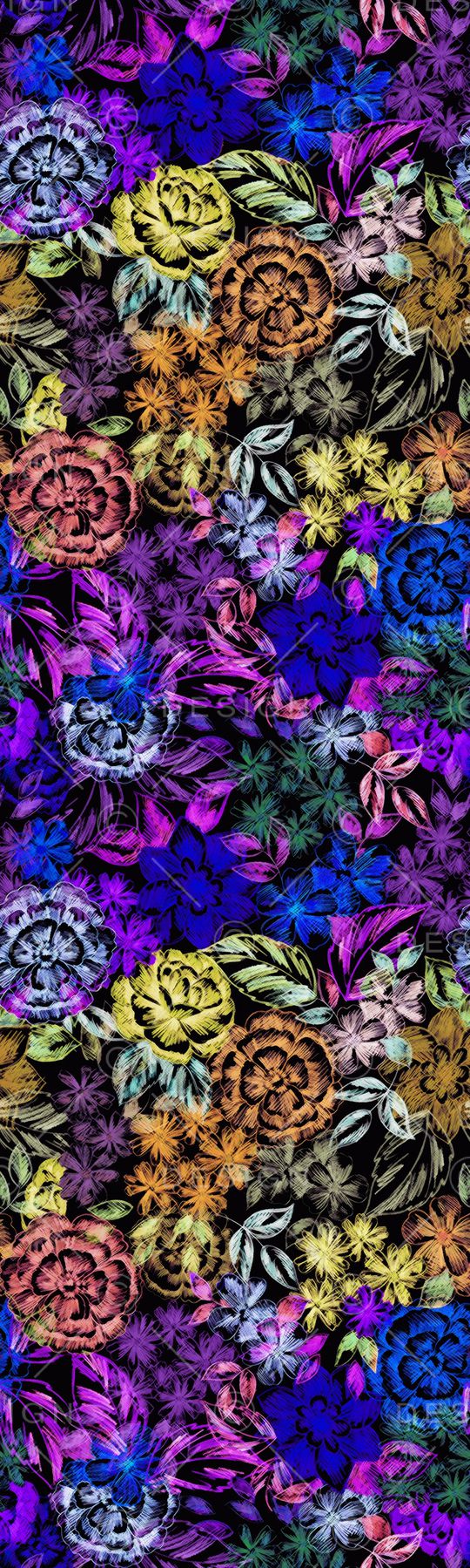 小碎花印花华亿平台图片