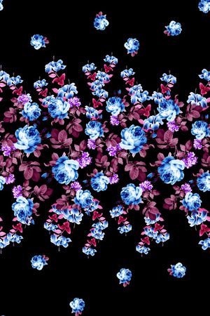 小碎花印花华亿平台图片