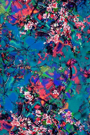 小碎花印花华亿平台图片