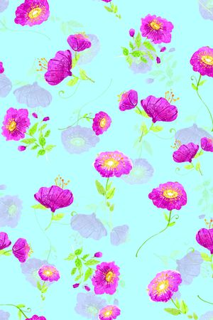 兰花印花华亿平台图片