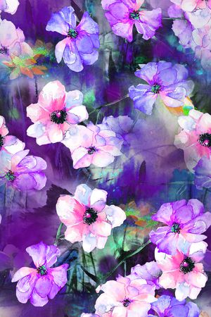 牡丹印花华亿平台图片