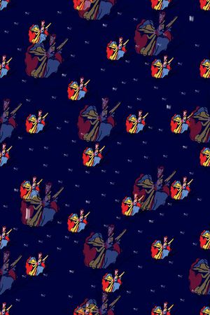 趣味印花华亿平台图片