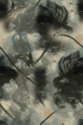 中国风印花华亿平台图片