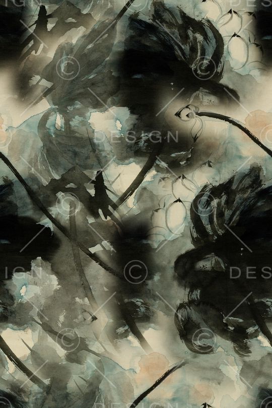 中国风印花华亿平台图片