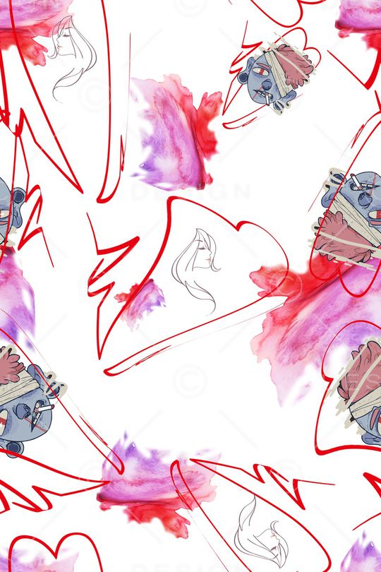 几何印花华亿平台图片