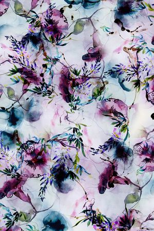 小碎花印花华亿平台图片