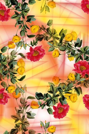 小碎花印花华亿平台图片