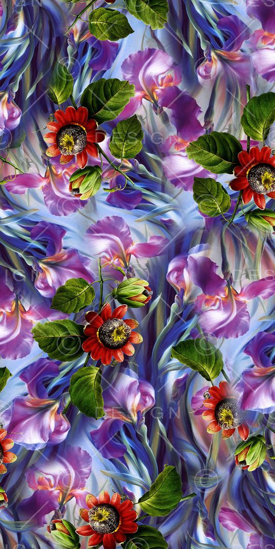 小碎花印花华亿平台图片