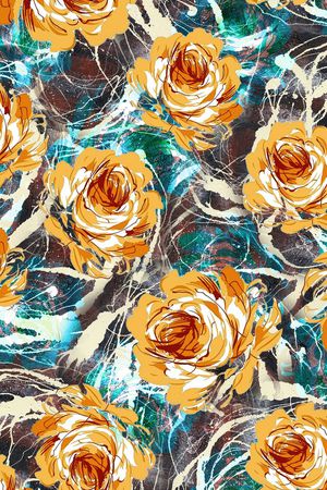 小碎花印花华亿平台图片