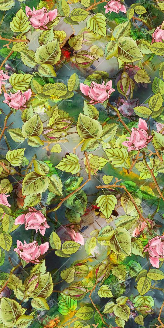 荷花印花华亿平台图片