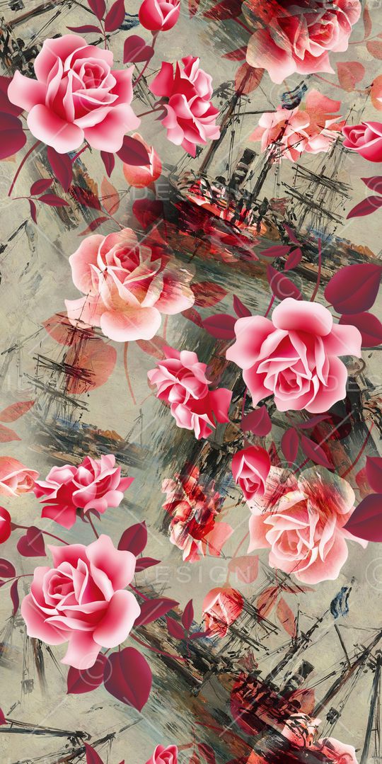 乱花印花华亿平台图片