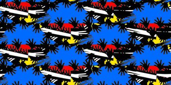 手掌印花华亿平台图片