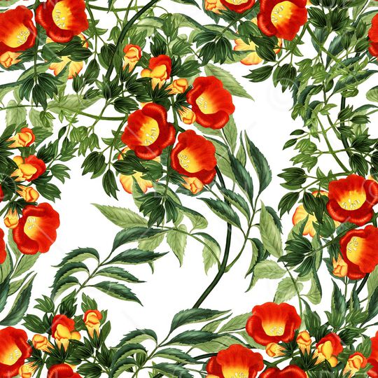 油画花卉印花华亿平台图片