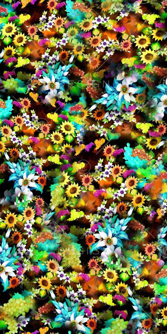 乱花印花华亿平台图片