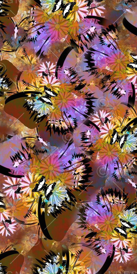 乱花印花华亿平台图片