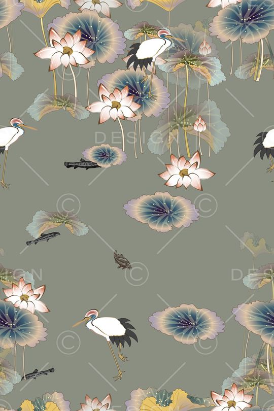 莲花印花华亿平台图片