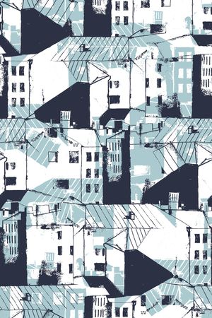 抽象纹理印花华亿平台图片