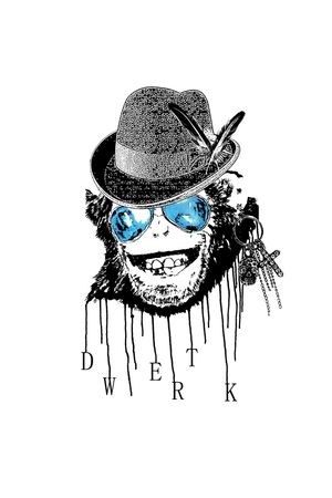 猴子印花华亿平台图片